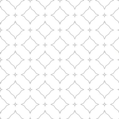 geometrik süsleme biçiminde kusursuz vektör deseni
