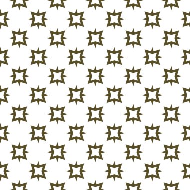 geometrik süsleme biçiminde kusursuz vektör deseni