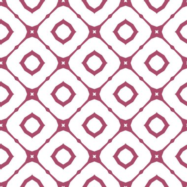 geometrik süsleme biçiminde kusursuz vektör deseni