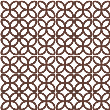 Geometrik süslemeli vektör deseni. Kusursuz tasarım dokusu.