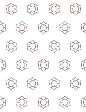 Geometrik süslemeli vektör deseni. Kusursuz tasarım dokusu.