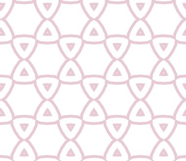 Geometrik süslemeli vektör deseni. Kusursuz tasarım dokusu.