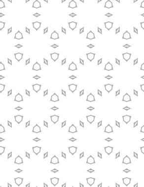 Geometrik süslemeli vektör deseni. Kusursuz tasarım dokusu.