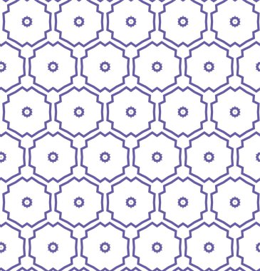 Geometrik süslemeli vektör deseni. Kusursuz tasarım dokusu.