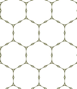 Geometrik süslemeli vektör deseni. Kusursuz tasarım dokusu.