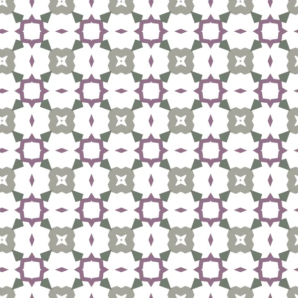 Motif Vectoriel Sans Couture Dans Style Ornemental Géométrique — Image vectorielle