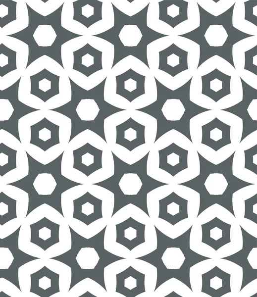 Geometrisches Ornamentales Vektormuster Nahtlose Design Textur — Stockvektor