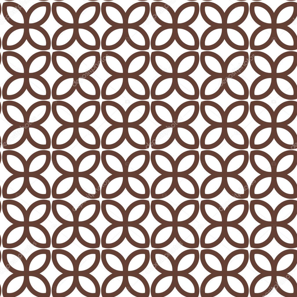 Geometric ornamental vector pattern. Seamless design texture.