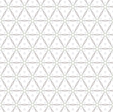 Geometrik süslemeli vektör deseni. Kusursuz tasarım dokusu.