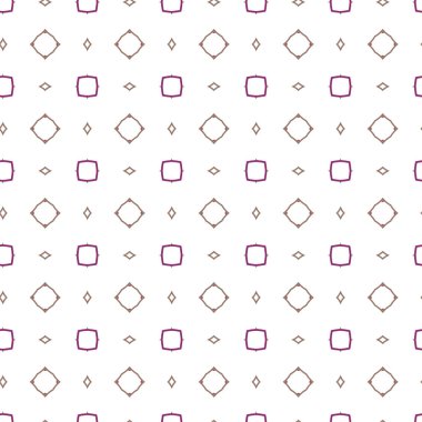 Geometrik süslemeli vektör deseni. Kusursuz tasarım dokusu.