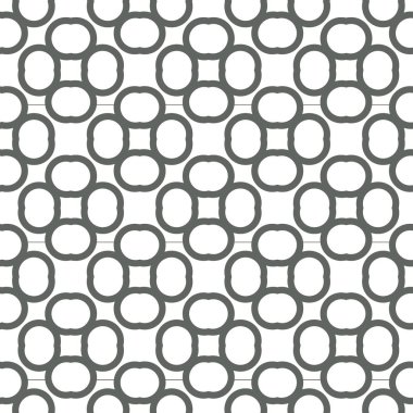 Dikişsiz geometrik süs vektör deseni. Soyut arka plan