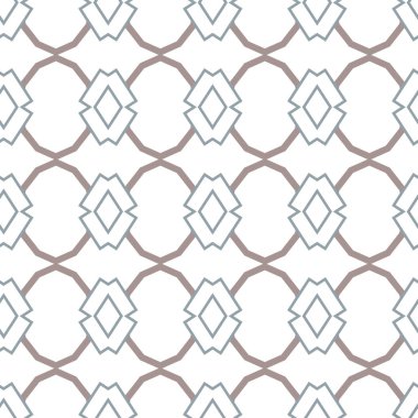 Dikişsiz geometrik süs vektör deseni. Soyut arka plan