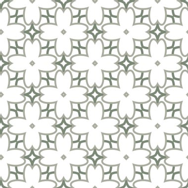 geometrik süsleme biçiminde kusursuz vektör deseni