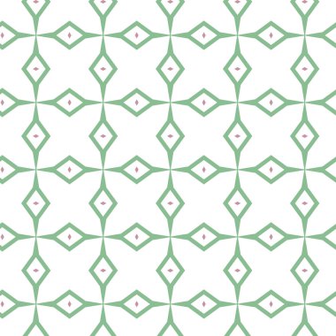 geometrik süsleme biçiminde kusursuz vektör deseni