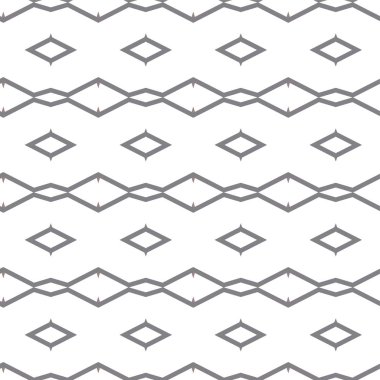 geometrik süsleme biçiminde kusursuz vektör deseni