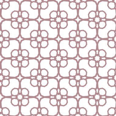geometrik süsleme biçiminde kusursuz vektör deseni