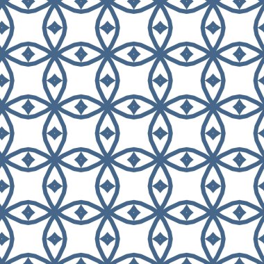 geometrik süsleme biçiminde kusursuz vektör deseni