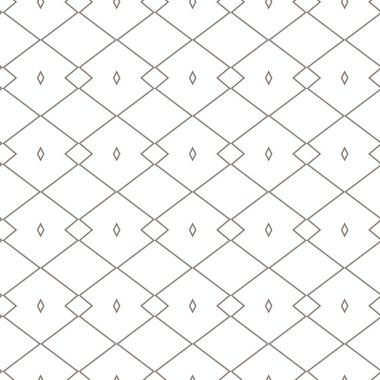 geometrik süsleme biçiminde kusursuz vektör deseni