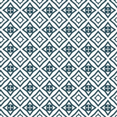 Kusursuz Vektör Deseni. Geometrik Süsleme Biçiminde Arkaplan DokusuName.