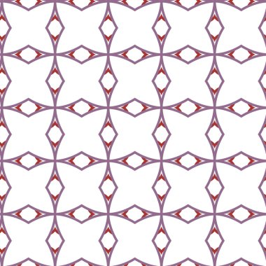 Kusursuz Vektör Deseni. Geometrik Süsleme Biçiminde Arkaplan DokusuName.