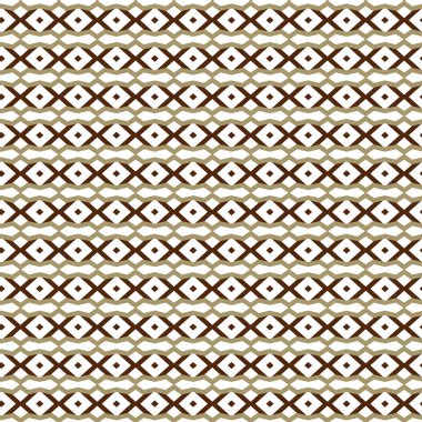 Kusursuz Vektör Deseni. Geometrik Süsleme Biçiminde Arkaplan DokusuName.