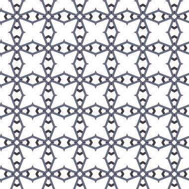 Geometrik süslemeli vektör deseni. Kusursuz tasarım dokusu.