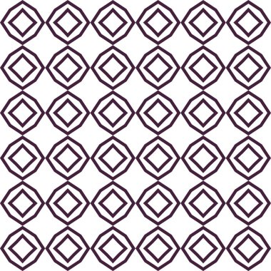 Geometrik süslemeli vektör deseni. Kusursuz tasarım dokusu.