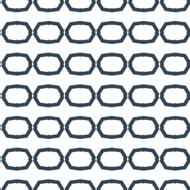 Geometrik süslemeli vektör deseni. Kusursuz tasarım dokusu.