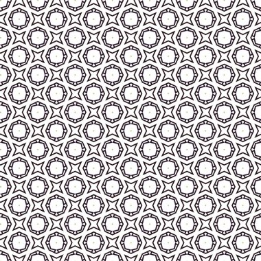 Geometrik süslemeli vektör deseni. Kusursuz tasarım dokusu.