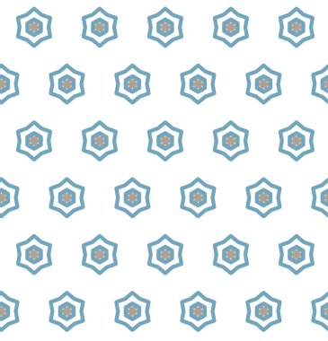 Geometrik süslemeli vektör deseni. Kusursuz tasarım dokusu.