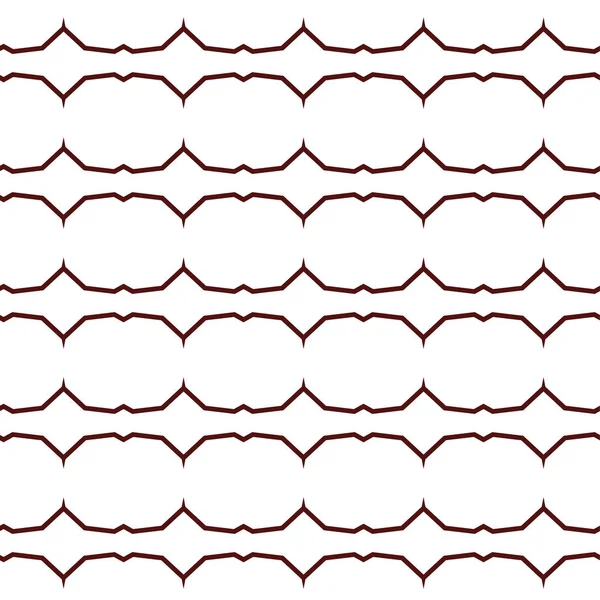 Patrón Vectorial Sin Costuras Estilo Ornamental Geométrico — Archivo Imágenes Vectoriales