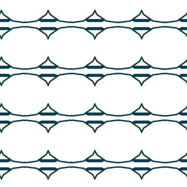 Geometrisches Ornamentales Vektormuster Nahtlose Design Textur — Stockvektor