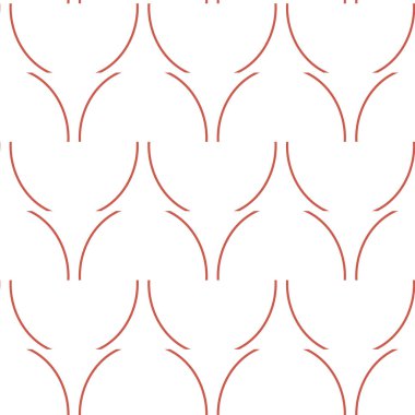 geometrik süsleme biçiminde kusursuz vektör deseni