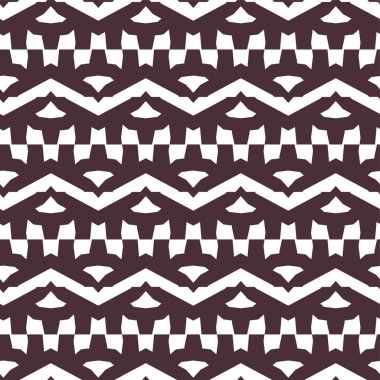 geometrik süsleme biçiminde kusursuz vektör deseni