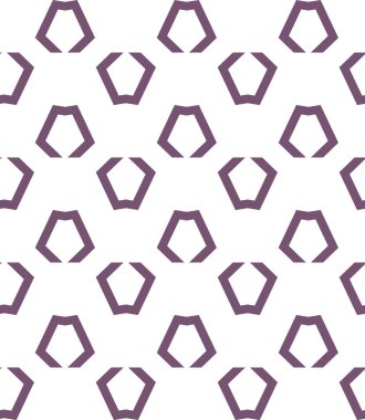 Dikişsiz geometrik süs vektör deseni. Soyut arka plan