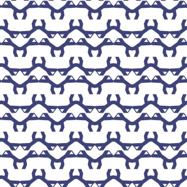 Geometrik süslemeli vektör deseni. Kusursuz tasarım dokusu.