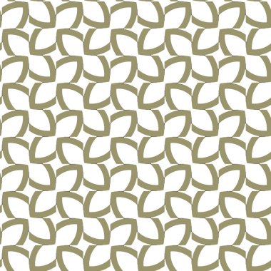 Geometrik süslemeli vektör deseni. Kusursuz tasarım dokusu.