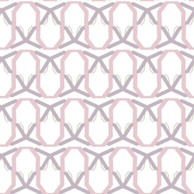 geometrik süsleme biçiminde kusursuz vektör deseni