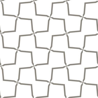 geometrik süsleme biçiminde kusursuz vektör deseni