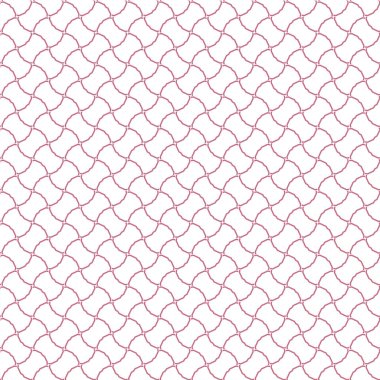 geometrik süsleme biçiminde kusursuz vektör deseni