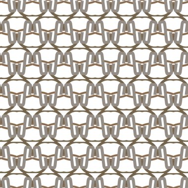 geometrik süsleme biçiminde kusursuz vektör deseni