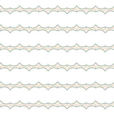 geometrik süsleme biçiminde kusursuz vektör deseni