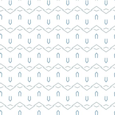 Kusursuz Vektör Deseni. Geometrik Süsleme Biçiminde Arkaplan DokusuName.