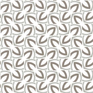 geometrik süsleme biçiminde kusursuz vektör deseni