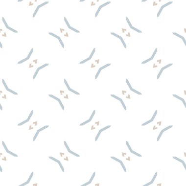 geometrik süsleme biçiminde kusursuz vektör deseni