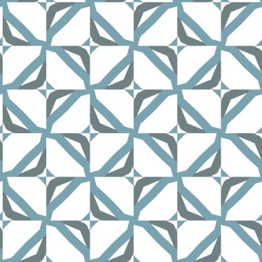 geometrik süsleme biçiminde kusursuz vektör deseni