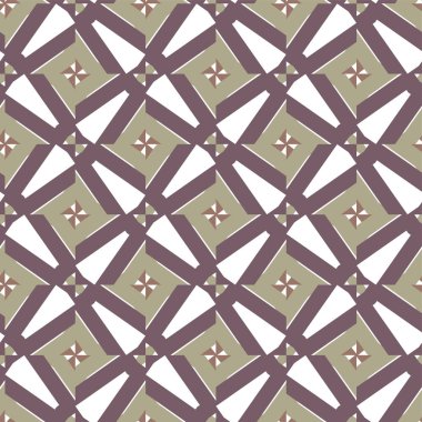 Geometrik süslemeli vektör deseni. Kusursuz tasarım dokusu.