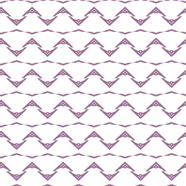 Geometrik süslemeli vektör deseni. Kusursuz tasarım dokusu.
