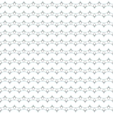 Geometrik süslemeli vektör deseni. Kusursuz tasarım dokusu.