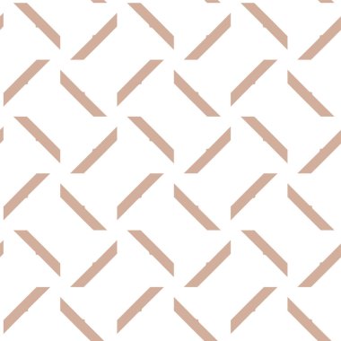 Dikişsiz geometrik süs vektör deseni. Soyut arka plan